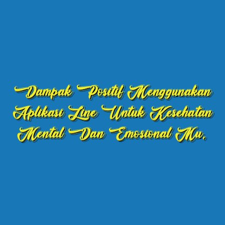 Dampak Positif Menggunakan Aplikasi Line untuk Kesehatan Mental dan Emosional Mu.