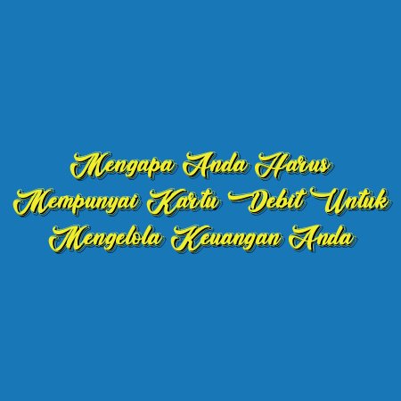 Mengapa Anda Harus Mempunyai Kartu Debit untuk Mengelola Keuangan Anda