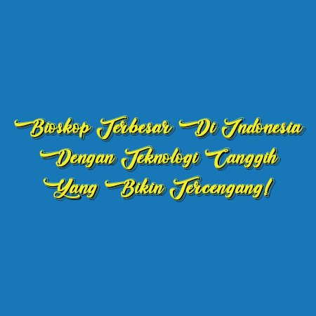 Bioskop Terbesar di Indonesia dengan Teknologi Canggih yang Bikin Tercengang!