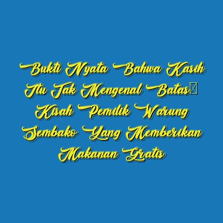 Bukti Nyata bahwa Kasih itu Tak Mengenal Batas: Kisah Pemilik Warung Sembako yang Memberikan Makanan Gratis