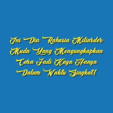 Ini Dia Rahasia Miliarder Muda yang Mengungkapkan Cara Jadi Kaya Hanya Dalam Waktu Singkat!