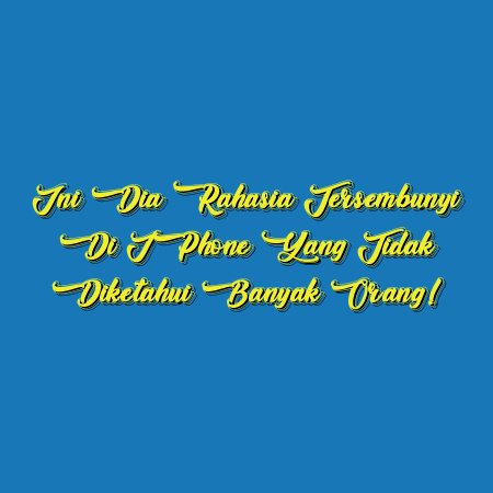 Ini Dia Rahasia Tersembunyi di iPhone yang Tidak Diketahui Banyak Orang!