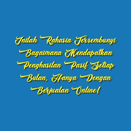 Inilah Rahasia Tersembunyi Bagaimana Mendapatkan Penghasilan Pasif Setiap Bulan, Hanya dengan Berjualan Online!