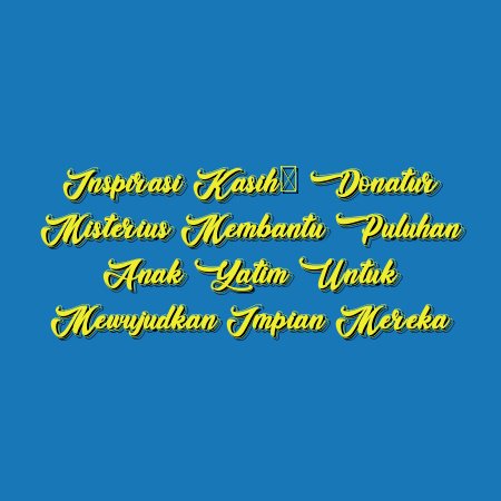 Inspirasi Kasih: Donatur Misterius Membantu Puluhan Anak Yatim untuk Mewujudkan Impian Mereka