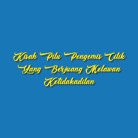 Kisah Pilu Pengemis Cilik yang Berjuang Melawan Ketidakadilan