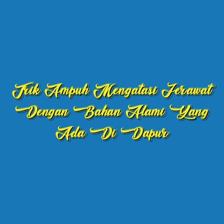 Trik Ampuh Mengatasi Jerawat dengan Bahan Alami yang Ada di Dapur