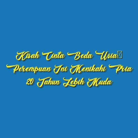 Kisah Cinta Beda Usia: Perempuan Ini Menikahi Pria 20 Tahun Lebih Muda