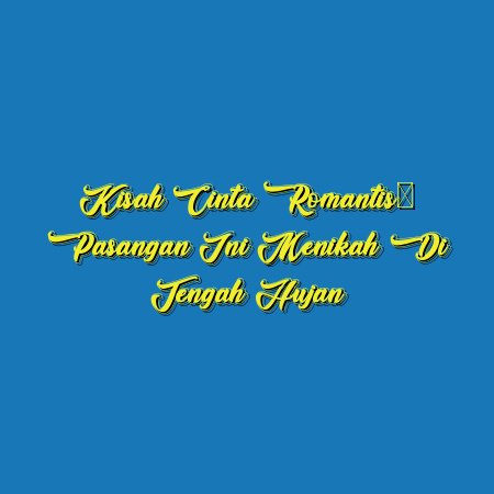 Kisah Cinta Romantis: Pasangan Ini Menikah di Tengah Hujan