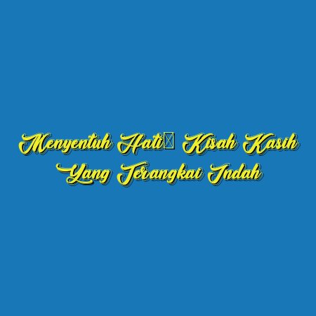 Menyentuh Hati: Kisah Kasih yang Terangkai Indah