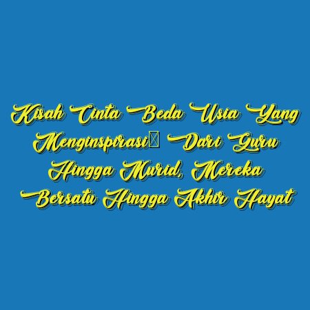 Kisah Cinta Beda Usia yang Menginspirasi: Dari Guru Hingga Murid, Mereka Bersatu Hingga Akhir Hayat